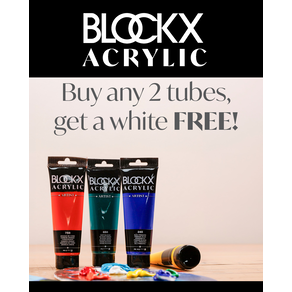 BLOCKX Acrylic | Buy 2 & get a white FREE