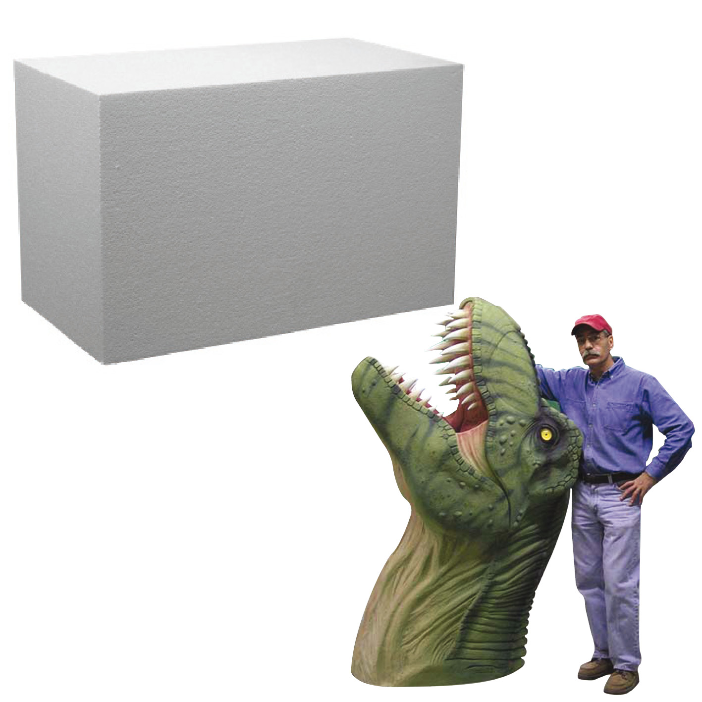 EPS Foam Blocks S&S Wholesale