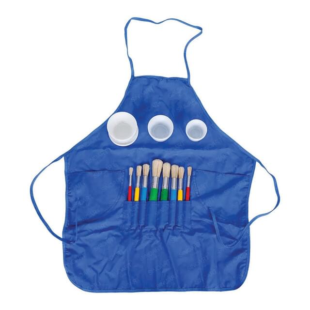 Childrens Brushes & Apron Set
