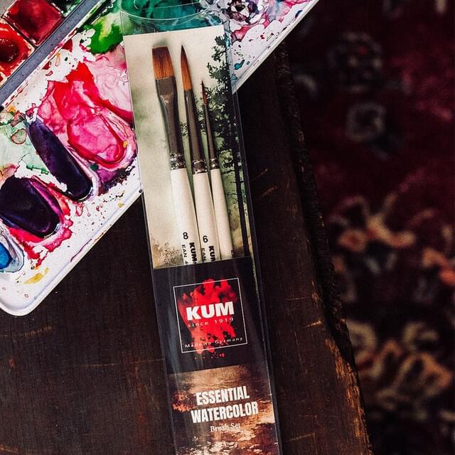 KUM Watercolour Brush Sets