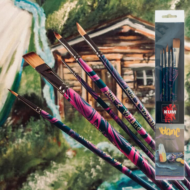 KUM Acrylic & Oil Brushes