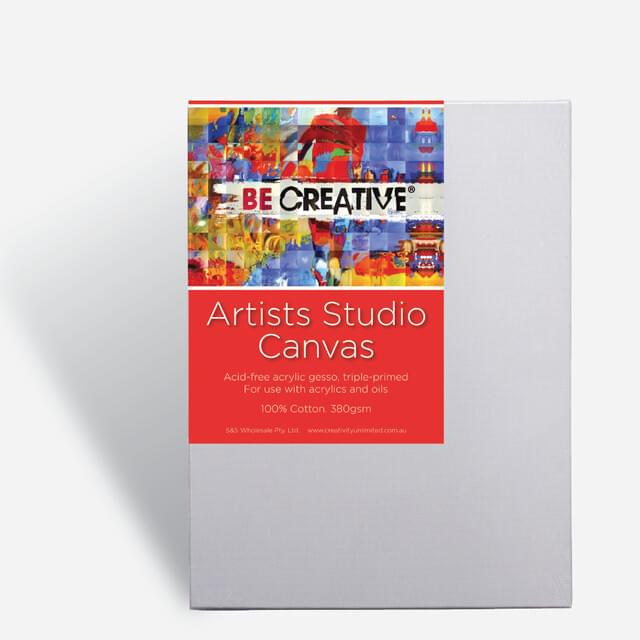 Be Creative Stretched Canvas
