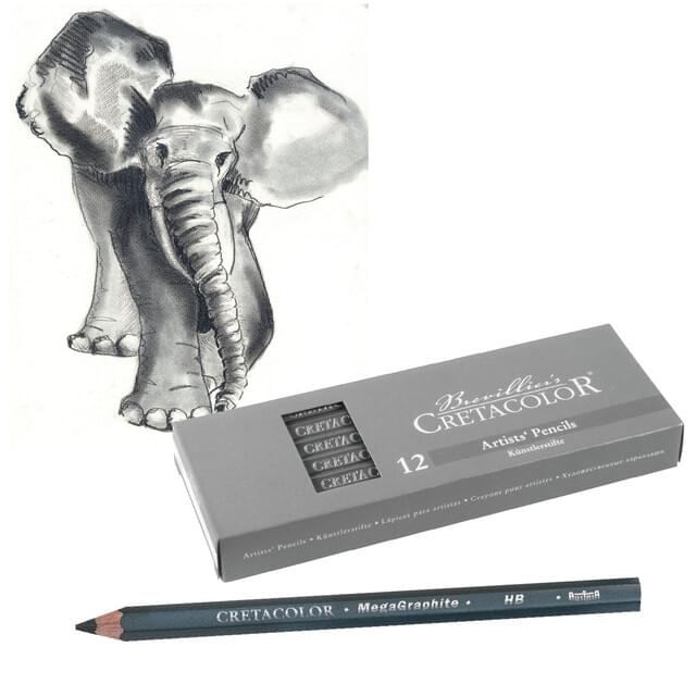 Cretacolor Mega Graphite Pencils