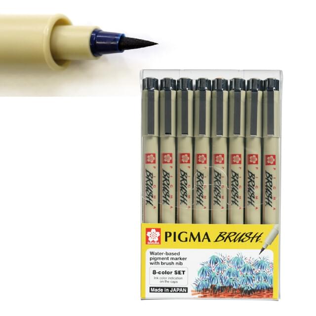 Sakura Pigma Brush Markers
