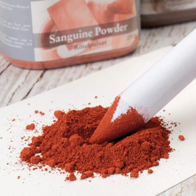Sanguine and Sepia Powders