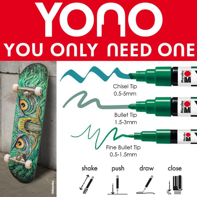 Marabu YONO Paint Markers