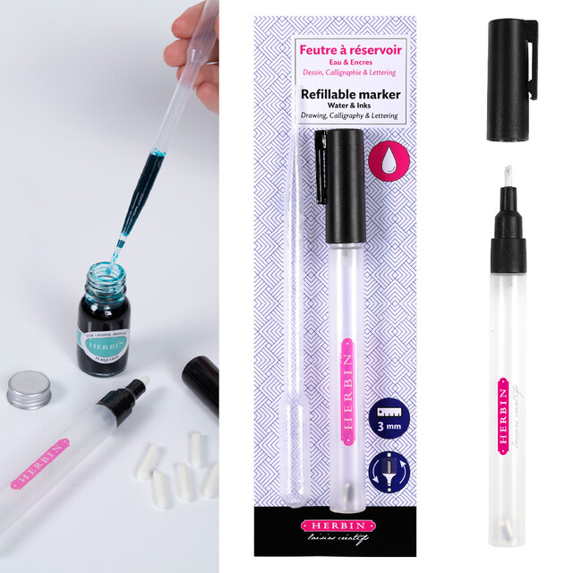 Herbin Refillable Markers