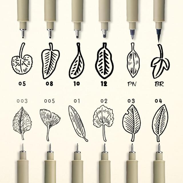 Sakura Pigma Micron Pens