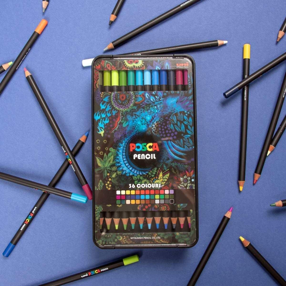 Posca Oil-Based Colouring Pencils - S&S Wholesale