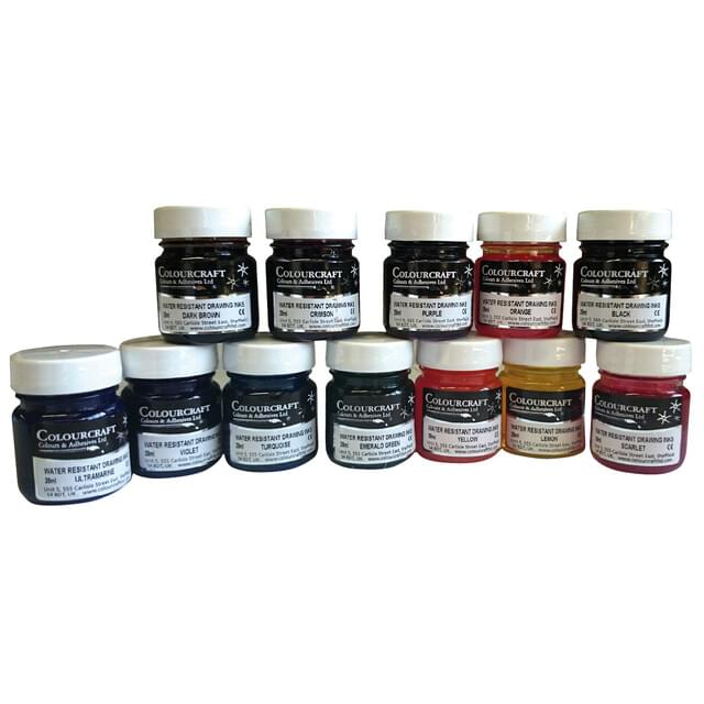 Colourcraft Professional Acrylic Inks