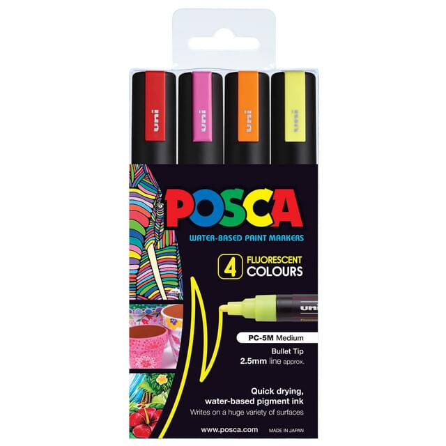 Posca Markers 2.5mm Bullet Tip