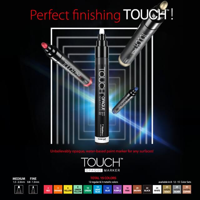 Shinhan Opaque Markers