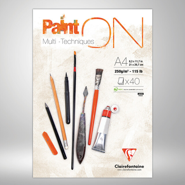 Clairefontaine Paint'ON Multimedia Pads