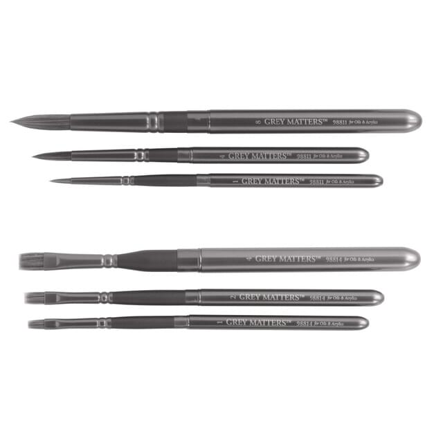 Richeson Grey Matters Pocket Brushes