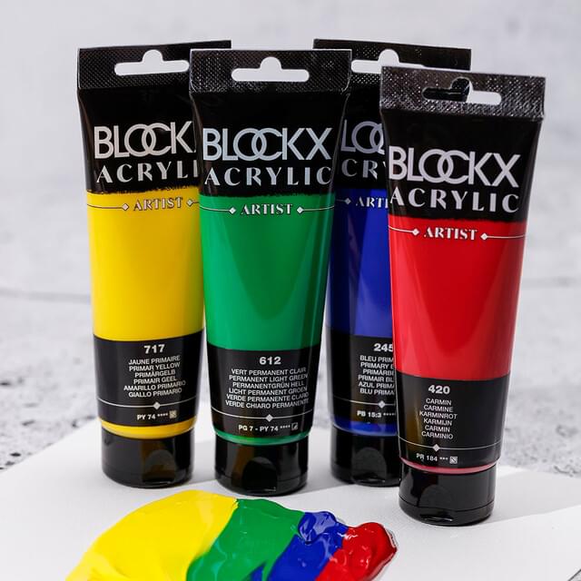 BLOCKX Artist Acrylic Colours