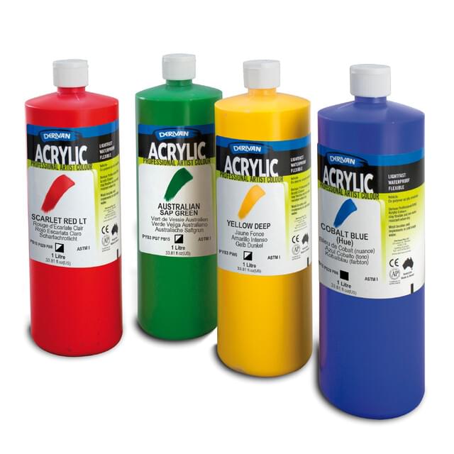 Derivan Artist Acrylic Colour