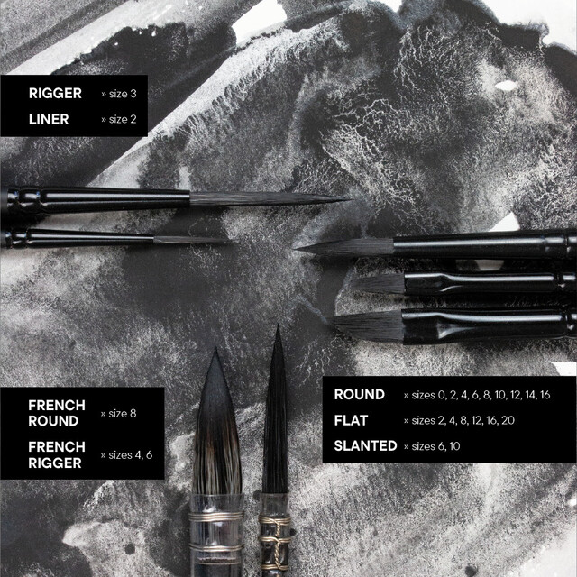 KUM Faded Brushes