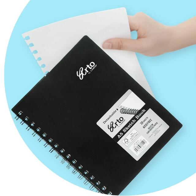 Detachable Page Sketchbooks