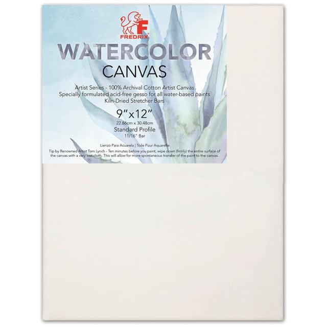 Fredrix Watercolour Stretched Canvas