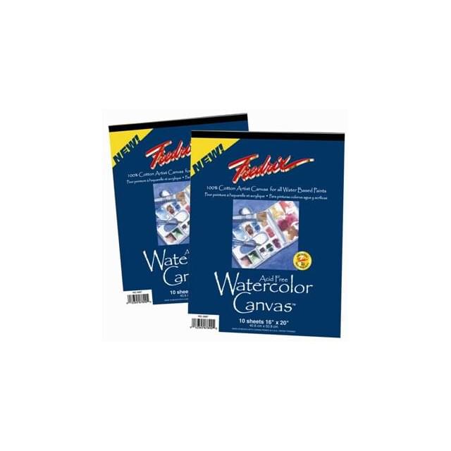 Fredrix Watercolour Canvas Pads