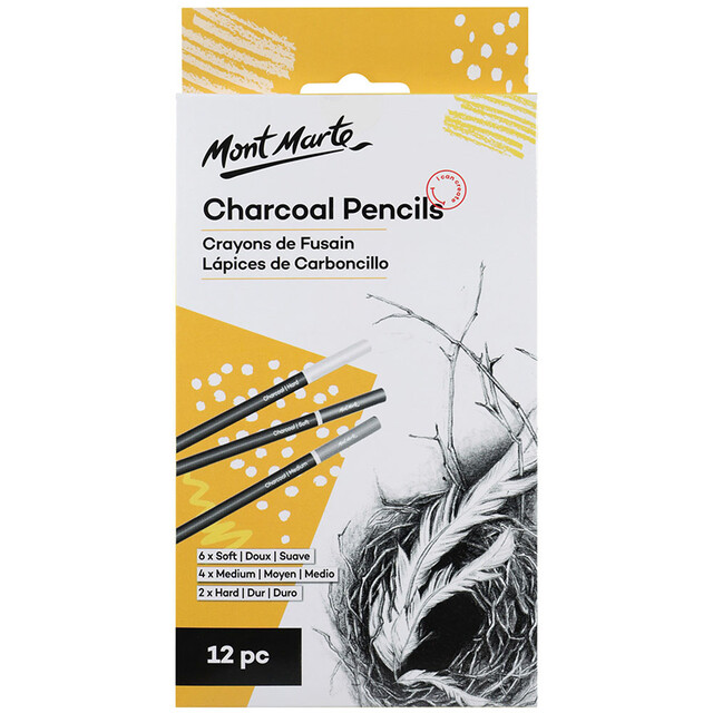 Mont Marte Charcoal Pencils