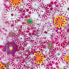 Fabric Stenciling with Crafters Workshop Templates
