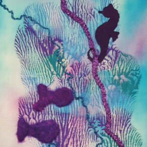 Monoprinting with Fabrics