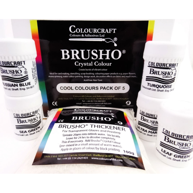 Brusho Lime Green Crystal Colour by Colourcraft