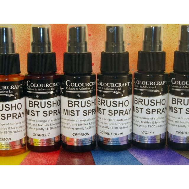 Brusho Mist Sprays