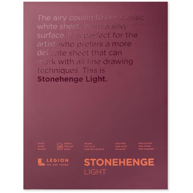 Stonehenge 22 x 30 White Versatile Artist Paper