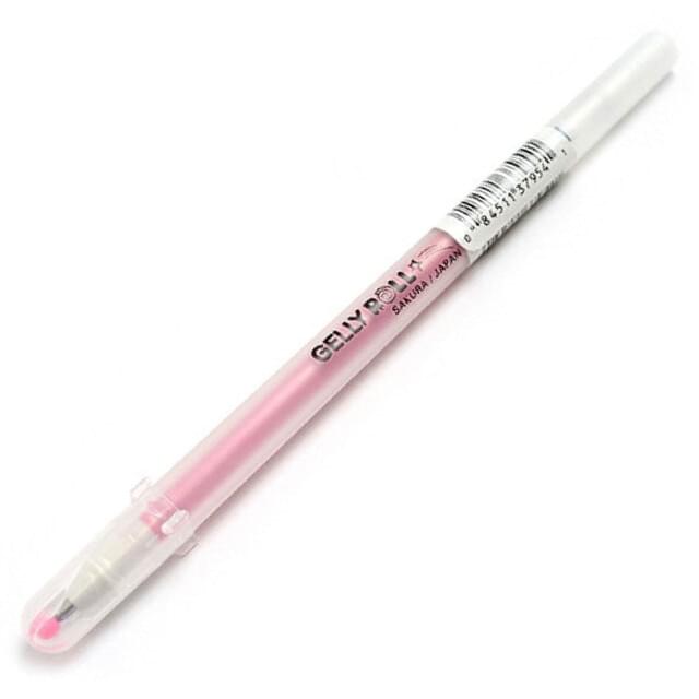 Sakura Gelly Roll Stardust Bold Point Pen, 0.5 mm Point, Rose Star