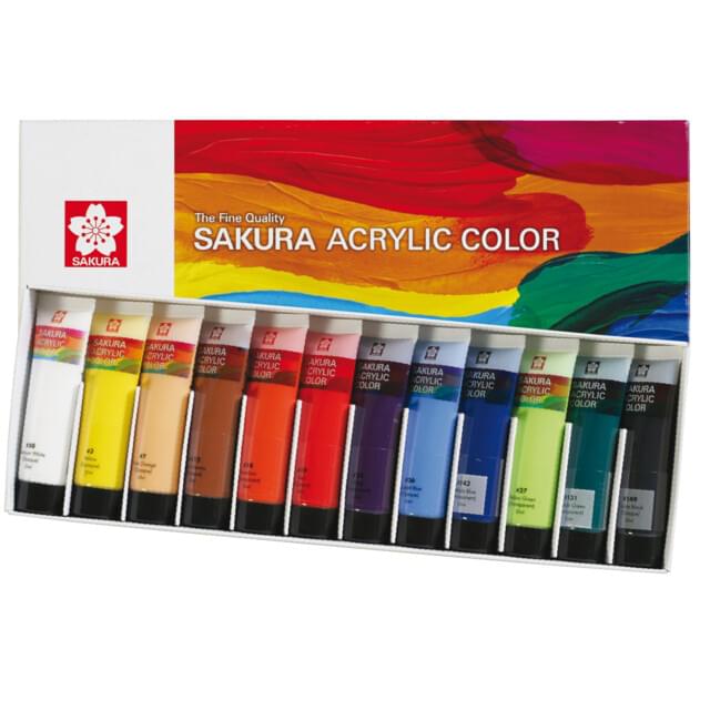 Sakura Acrylic Colours