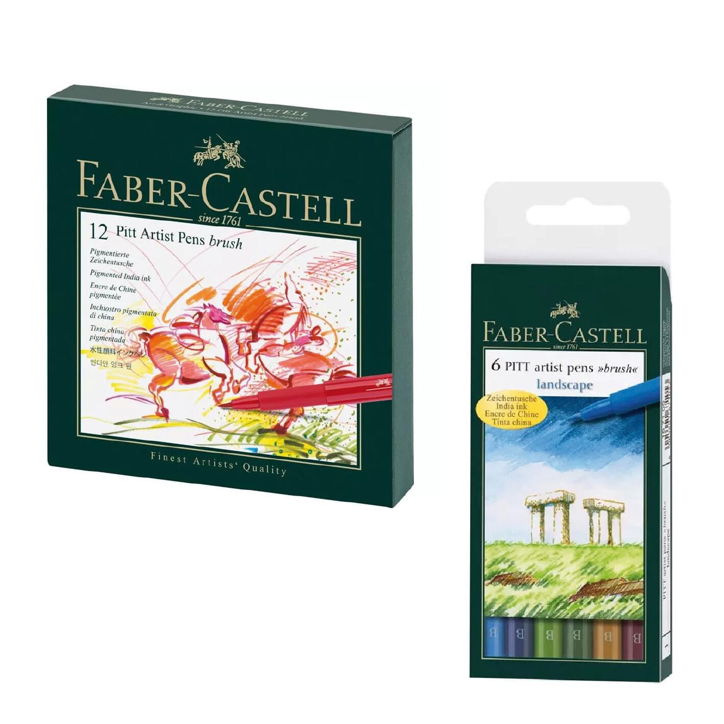 Faber-Castell Metallic Markers - Set of 12, 1.5 mm