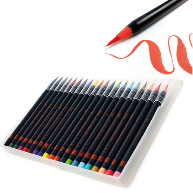 SAI Watercolour Brush Markers