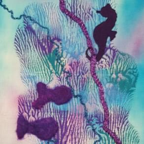 Monoprinting with Fabrics