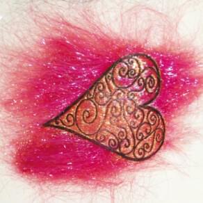 Angelina Fibers and Polymer Stamps