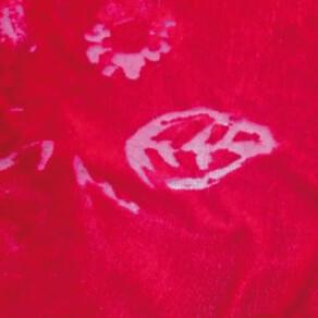 Embellishment with Devoré Paste