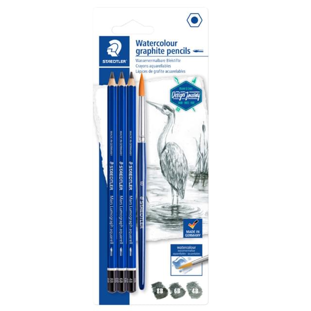Staedtler Lumograph Aqua Pencils