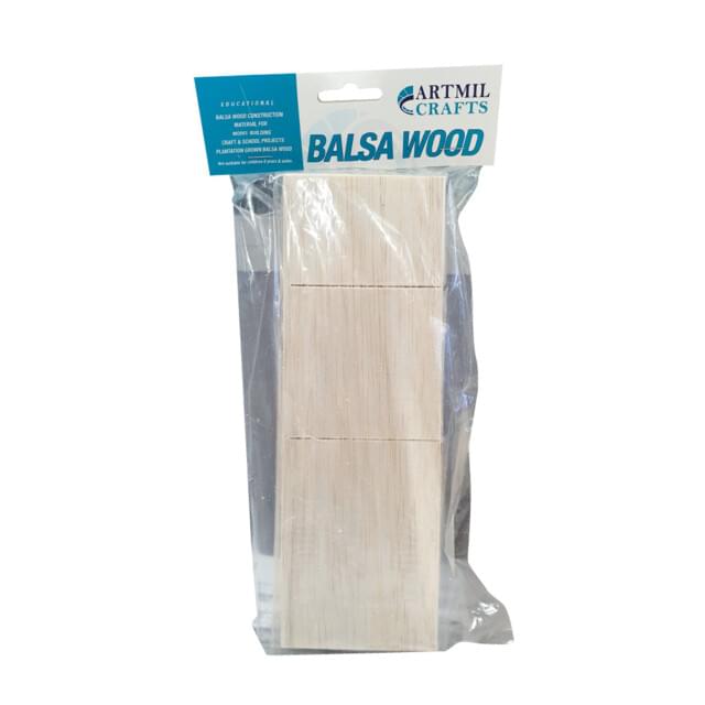 Balsa Wood Blocks - Pack of 6, Wood