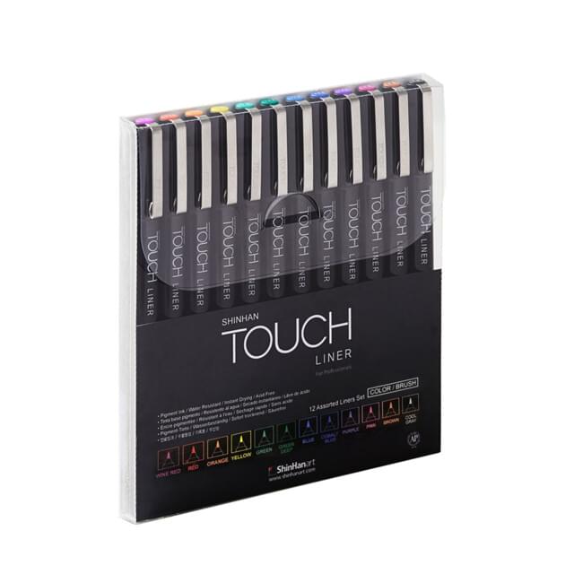 Shinhan Touch Liner Brush Pens