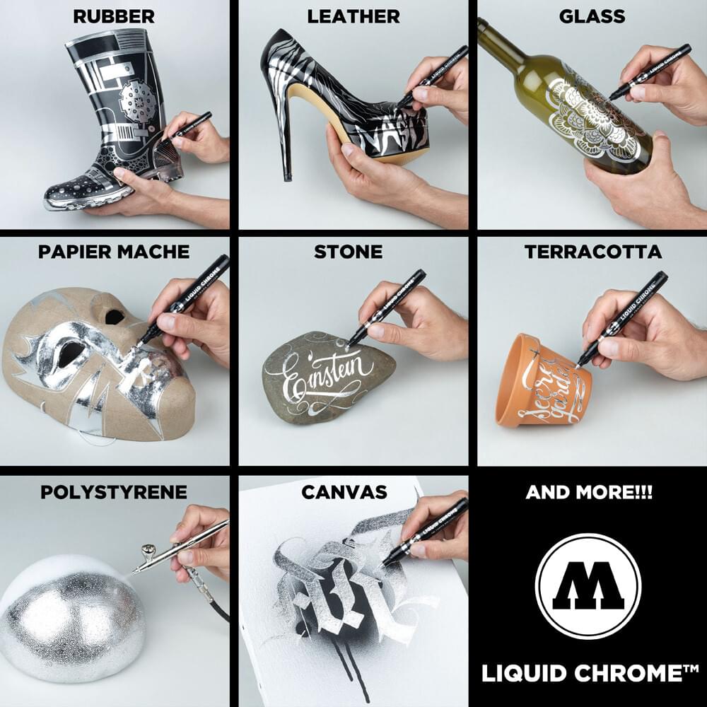 Molotow Liquid Chrome Markers - S&S Wholesale