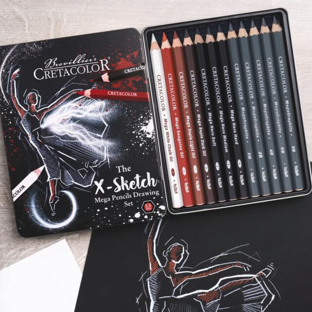 Cretacolor Mega Sketch Pencils