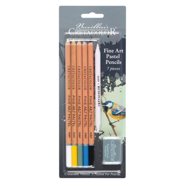 Cretacolor Fine Art Pastel Pencil Set of 72, Assorted Colors