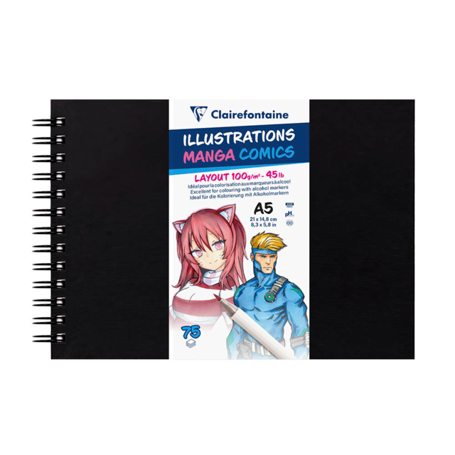 Clairefontaine Manga Storyboard Pad - A5