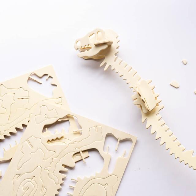 3D Wood Puzzle & Key Chains