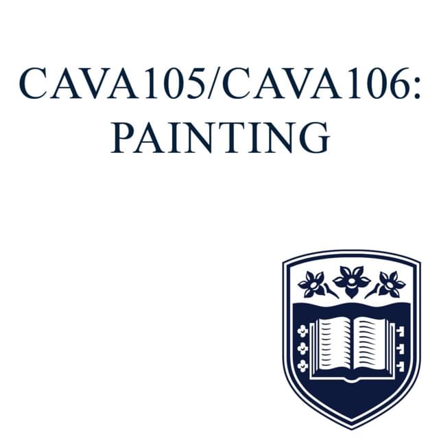 CAVA105/CAVA106: Painting