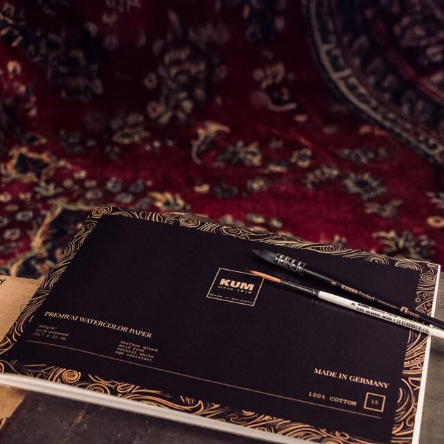 Watercolour Paper - KUM 100%  Cotton