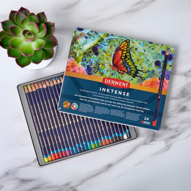 Derwent Inktense Pencils