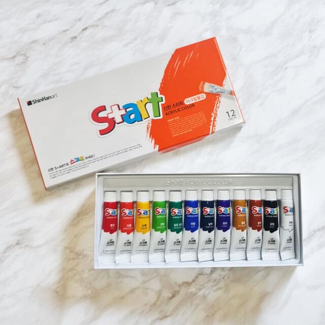 Shinhan Student Acrylic Colours