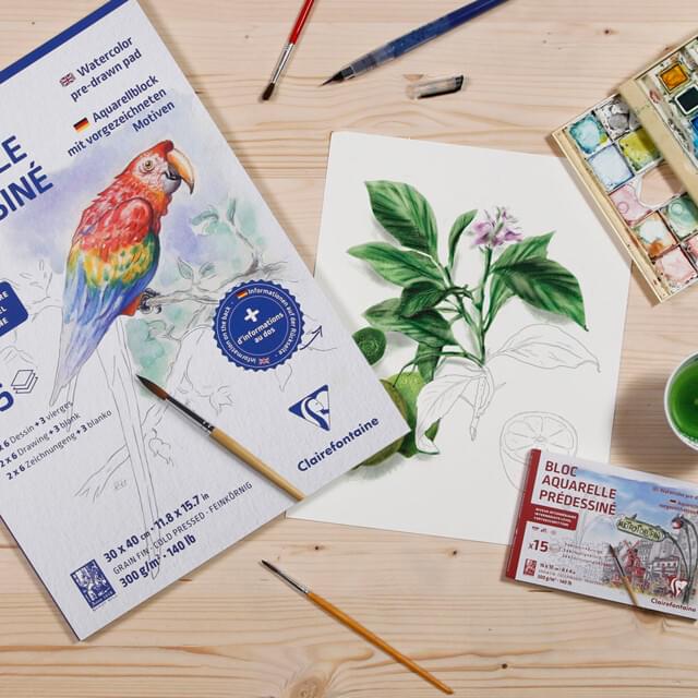Watercolour Learning Pads